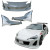 ModeloDrive FRP BLIT Body Kit 3pc > Subaru BRZ (ZN6) 2013-2020 - image 2