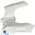 ModeloDrive FRP APBR Wide Body Fenders (rear) > Toyota MRS MR2 Spyder 2000-2005 - image 22