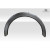 Universal Duraflex Fender Flares 10cm - 2 Piece - image 11