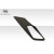 Universal Duraflex Black Series Look Hood Ducts Scoops Vents - 2 Piece - image 7