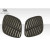 Universal GTR Hood Vents Scoops Ducts - 2 Piece - image 11