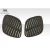 Universal GTR Hood Vents Scoops Ducts - 2 Piece - image 8
