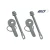 Universal Hood Pins - 4 Piece - image 2