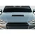 Universal Ram Air Type 9 Hood Scoop - 1 Piece - image 1