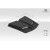 Universal Feed Dual Ram Air Hood Scoop - 1 Piece - image 4