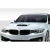 Universal Dual Ram Air Hood Scoop - 1 Piece - image 3