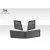 Universal Trackstar 1 Hood Vents - 3 Piece - image 4