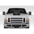 2008-2010 Ford Super Duty F250 F350 F450 GT500 V2 Hood - 1 Piece (S) - image 1