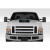 2008-2010 Ford Super Duty F250 F350 F450 GT500 V2 Hood - 1 Piece (S) - image 1