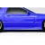 1986-1991 Mazda RX-7 Vanish Side Skirt Rocker Panels - 2 Piece - image 1