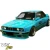 FRP TKYO Wide Body Kit w Wing 10pc > BMW 318i 1984-1992> 2dr Coupe - image 7