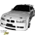 FRP RIEG DTM Wide Body Front Bumper > BMW 318i 325i (E36) 1992-1998 > 2dr Coupe - image 5