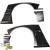 VSaero FRP TKYO Wide Body Fender Flares (front) 4pc 50mm > BMW 318i 325i (E36) 1992-1998 > 2dr Coupe - image 14