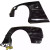 VSaero FRP TKYO Wide Body 70mm Fender Flares (rear) 2pc > BMW 3-Series 325i 328i E36 1992-1998 > 2dr Coupe - image 17