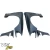 FRP TKYO Wide Body Molded Fenders (front) 4pc > BMW 325Ci 330Ci (E46) 1999-2005 > 2dr Coupe - image 7