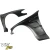 FRP TKYO V1 Wide Body Fender Flares (front) > BMW 325i 330i (E46) 2002-2005 > 4dr Sedan - image 15
