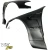 FRP TKYO V1 Wide Body Fender Flares (front) > BMW 325i 330i (E46) 2002-2005 > 4dr Sedan - image 16