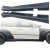 FRP TKYO V1 Wide Body Side Skirts > BMW 325i 330i (E46) 1999-2005 > 4dr Sedan - image 1