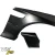 FRP TKYO V2 Wide Body Fender Flares (front) > BMW 325i 330i (E46) 2002-2005 > 4dr Sedan - image 11