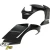 FRP TKYO V2 Wide Body Fender Flares (rear) > BMW 325i 330i (E46) 1999-2005 > 4dr Sedan - image 24