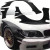 FRP TKYO V2 Wide Body Kit w Wing > BMW 325i 330i (E46) 2002-2005 > 4dr Sedan - image 13