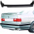 VSaero FRP ASCH Rear Lip Valance > BMW 7-Series E32 735i 1988-1994 - image 1