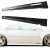 FRP BOME Side Skirts 2pc > Chrysler 300C 2005-2010 - image 1