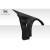 2003-2009 Mercedes CLK W209 Black Series Look Wide Body Front Fenders - 2 Piece - image 6