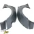 FRP RBOT Wide Body Fender Flares (rear) > Ford Mustang 2015-2020 - image 13