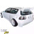 VSaero FRP TKYO Wide Body 50mm Fender Flares (rear) > Honda Civic EG 1992-1995 > 3dr Hatchback - image 3