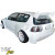 FRP TKYO Wide Body Fender Flares (rear) 50mm > Honda Civic EG 1992-1995 > 3dr Hatchback - image 3