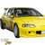 VSaero FRP TKYO Wide Body Kit 12pc > Honda Civic EG 1992-1995 > 3dr Hatchback
