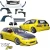 FRP TKYO Wide Body Kit 12pc > Honda Civic EG 1992-1995 > 3dr Hatchback - image 2