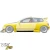 FRP TKYO Wide Body Fenders w Sides Kit > Honda Civic EG 1992-1995 > 3dr Hatchback - image 2
