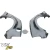 FRP MAM Wide Body Fender Flares (rear) 3pc 60mm > Honda Civic EK 1996-2000 > 3dr Hatchback - image 25
