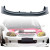 FRP MAM Wide Body Kit /w Wing 9pc > Honda Civic EK 1999-2000 > 3dr Hatchback - image 5