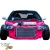 FRP MAM Wide Body Kit /w Wing 9pc > Honda Civic EK 1999-2000 > 3dr Hatchback - image 31