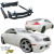 FRP DMA 4pc Body Kit > Infiniti G35 Coupe 2003-2006 > 2dr Coupe - image 3