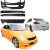 VSaero FRP TRUS Body Kit 4pc > Infiniti G35 Sedan 2003-2004 > 4dr Sedan - image 2