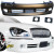 FRP JPRO Front Bumper 3pc > Infiniti Q45 F50 Cima President 2002-2004 - image 1