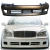 FRP JPRO Front Bumper 3pc > Nissan President PGF50 2003-2010 - image 1