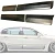 FRP JPRO Door Caps 4pc > Nissan President PGF50 2003-2010 - image 1
