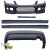 FRP HKES Body Kit 4pc > Lexus IS300 SXE10 2000-2005 - image 4
