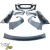 FRP LBPE Wide Body Kit /w Wing > Maserati GranTurismo 2008-2013 - image 7