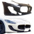 VSaero FRP MC Str Style Front Bumper > Maserati GranTurismo 2008-2013 - image 1