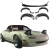 FRP TKYO Wide Body Kit 5pc > Mazda Miata (NA) 1990-1997 - image 2