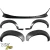 FRP TKYO Wide Body Kit 5pc > Mazda Miata (NA) 1990-1997 - image 3