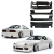 FRP BSPO v1 Body Kit 4pc > Mazda RX-7 (FC3S) 1986-1992 - image 1