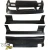 FRP BSPO v1 Body Kit 4pc > Mazda RX-7 (FC3S) 1986-1992 - image 4