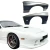 FRP TDES RAME Wide Body Fender Set 6pc > Mazda RX-7 (FC3S) 1986-1992 - image 2